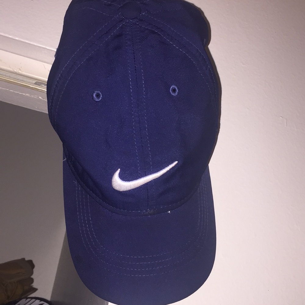 Blue nike hat
